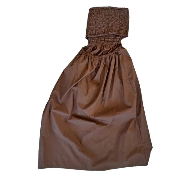 Faithfull the Brand Brown Midi Dress - Picture 11 of 13